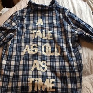 Cakeworthy x Disney Beauty and the Beast Flannel